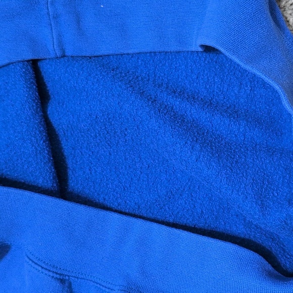 My Cats Prayer Gildan Blue Crewneck Sweatshirt Size Large Vintage Inspired Funny - Picture 9 of 10